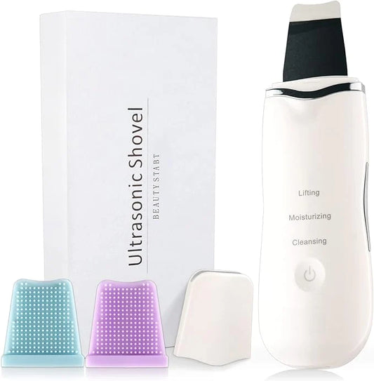 3-in-1 Ultrasonic Facial Skin Scrubber™ Deep Clean • Smooth & Refresh • Boost Your Skincare Routine • At-Home Facial Care