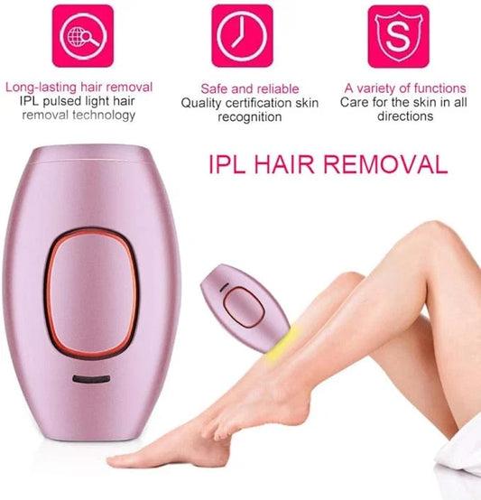 Mini IPL Hair Removal Device™ Salon-Inspired Hair Reduction • 5 Energy Levels • Auto & Manual Modes • Easy At-Home Use