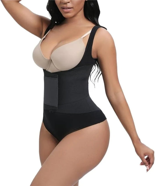 SaunaFit™ Waist Trimmer & Body Shaper Sauna-Effect Design • Tummy Support • Waist-Smoothing Fit • Flexible Everyday Wear