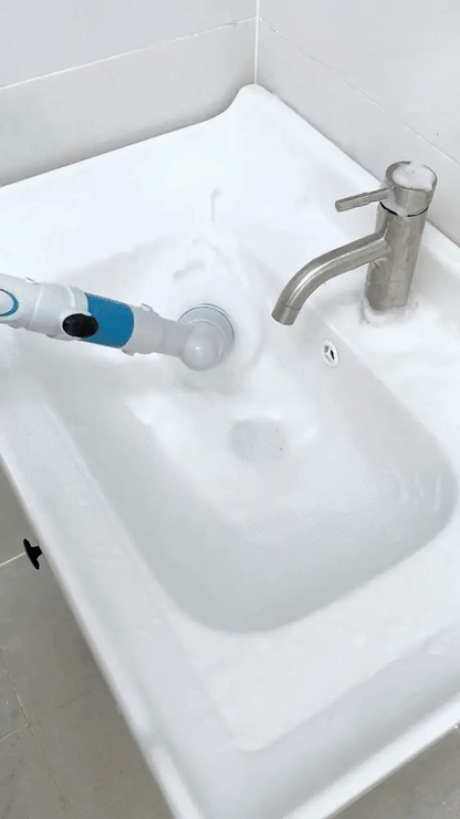 3-in-1 SpinScrub™ Electric Cleaning Brush  Powerful Scrubbing • 3 Interchangeable Brush Heads • Effortless Deep Cleaning • Multi-Surface Use