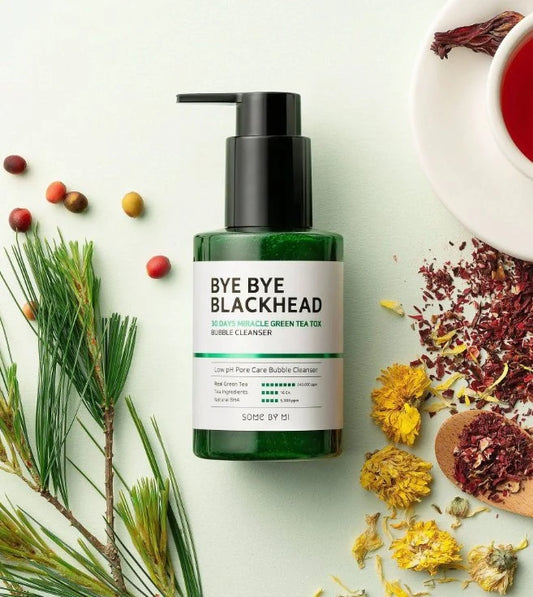 Bye Bye Blackhead™ Green Tea Bubble Cleanser – Deep Clean Pores & Say Goodbye to Blackheads for Fresh, Clear-Looking Skin!