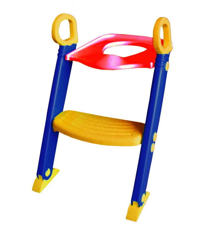Kids Toilet Training Ladder Seat™  Safer Steps • Toddler-Friendly Design • Adjustable Height • Easy Fold-Away Storage