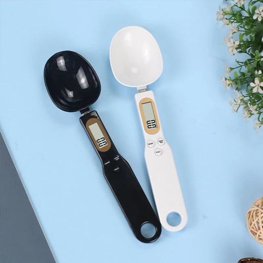 SmartMeasure™ Digital Measuring Spoon Scale  0.1g Precision • 500g Capacity • 4 Measurement Units • TARE & HOLD Functions