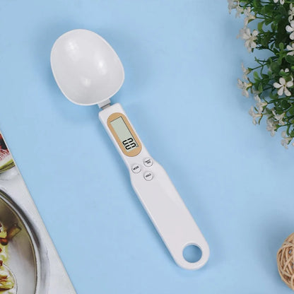 SmartMeasure™ Digital Measuring Spoon Scale  0.1g Precision • 500g Capacity • 4 Measurement Units • TARE & HOLD Functions