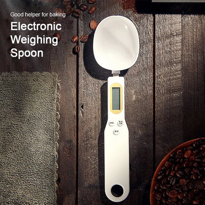 SmartMeasure™ Digital Measuring Spoon Scale  0.1g Precision • 500g Capacity • 4 Measurement Units • TARE & HOLD Functions