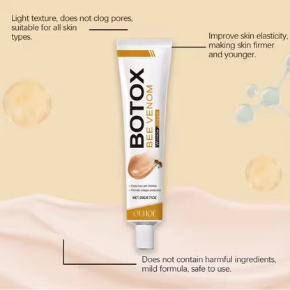 OUHOE Bee Venom Wrinkle Cream™  Smooth-Looking Skin • Deep Hydration • Firmer-Looking Texture • Youthful Glow