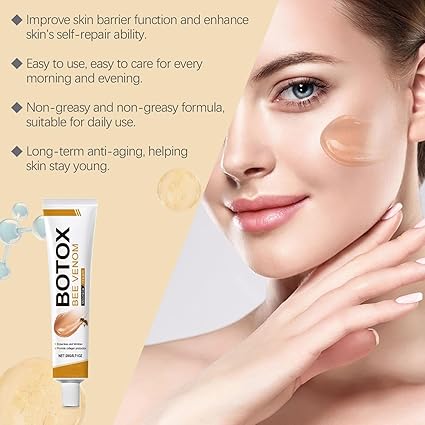 OUHOE Bee Venom Wrinkle Cream™  Smooth-Looking Skin • Deep Hydration • Firmer-Looking Texture • Youthful Glow