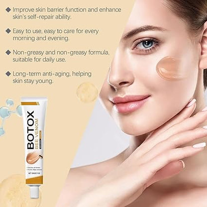 OUHOE Bee Venom Wrinkle Cream™  Smooth-Looking Skin • Deep Hydration • Firmer-Looking Texture • Youthful Glow