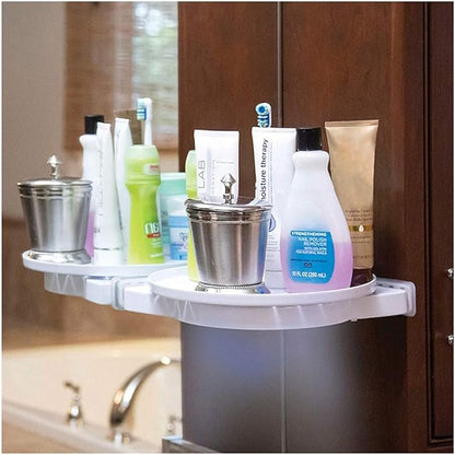 360° SpinStore™ Rotating Organizer  360° Rotating Access • Space-Saving Storage • Kitchen, Bathroom & Bedroom • Easy Organization