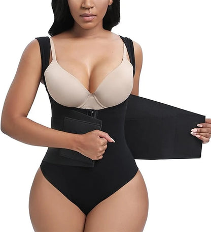 SaunaFit™ Waist Trimmer & Body Shaper  Sauna-Effect Design • Tummy Support • Waist-Smoothing Fit • Flexible Everyday Wear